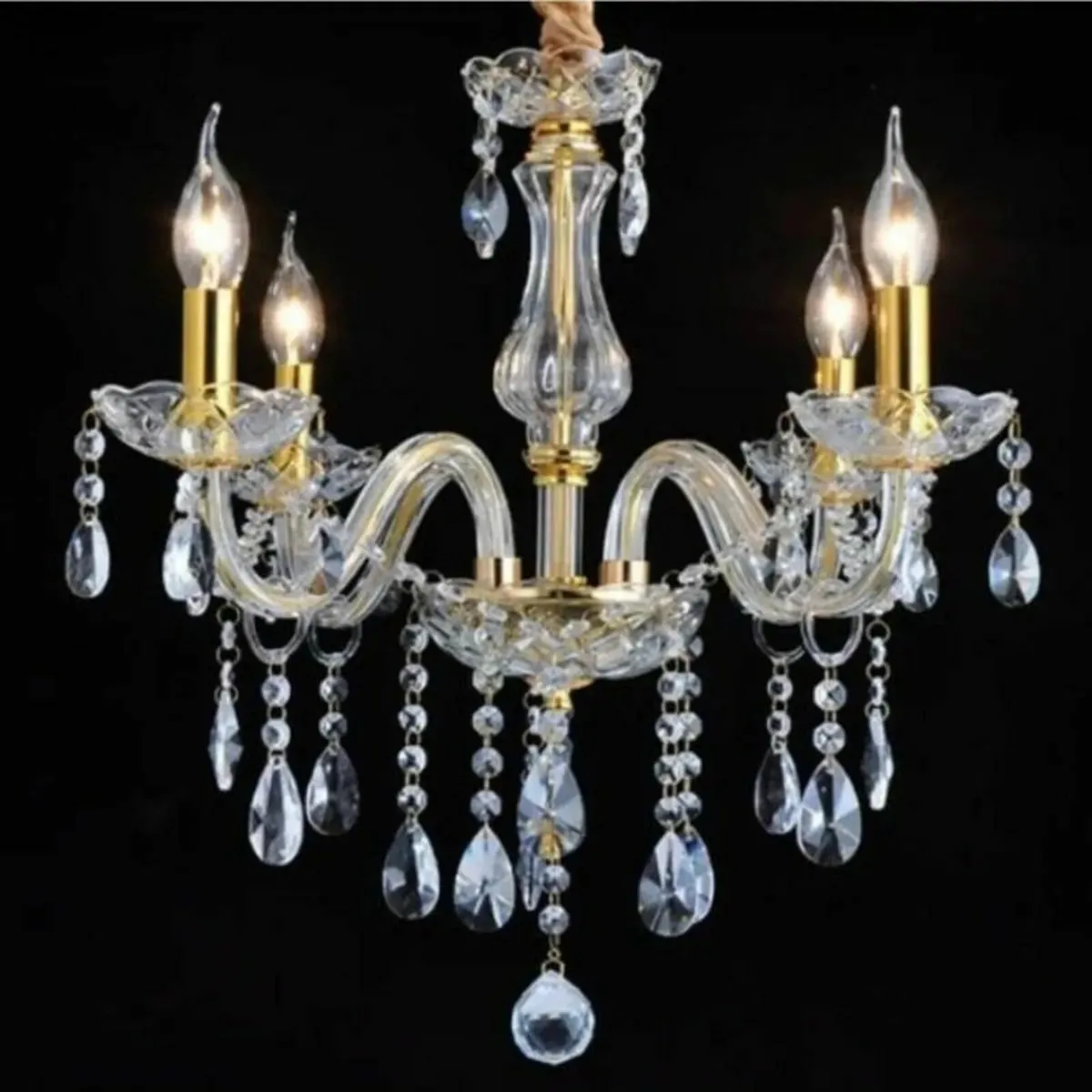 Chandelier Sparkle Modern Style Meets Elegance - Image 2