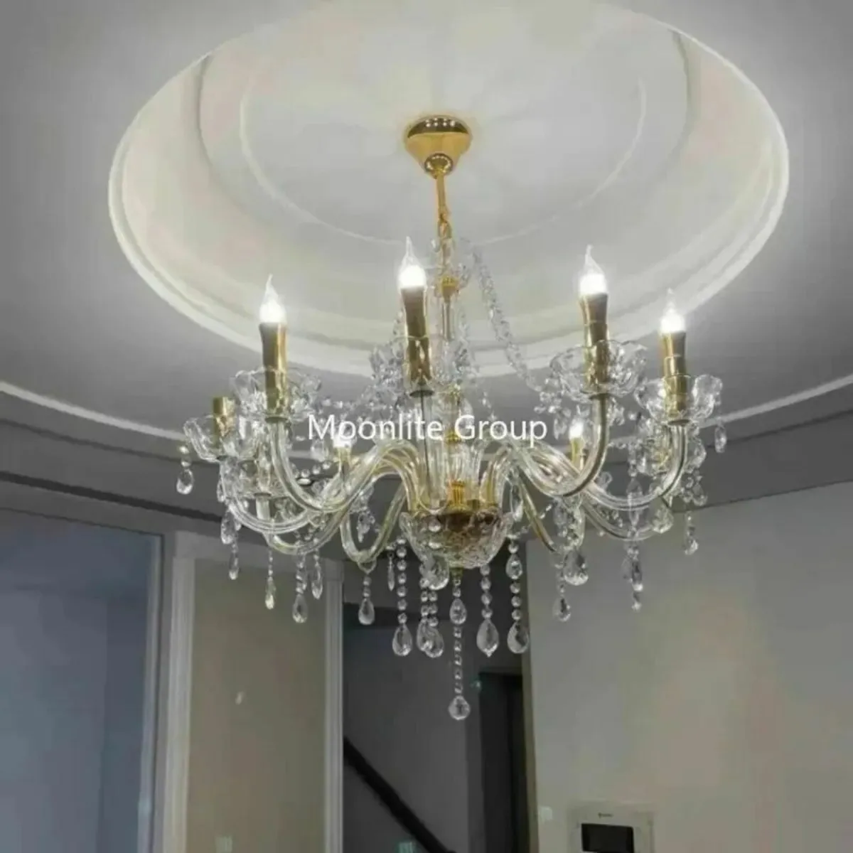 Chandelier Sparkle Modern Style Meets Elegance - Image 3