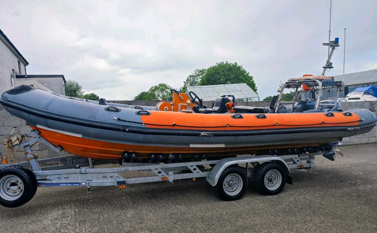 Atlantic 21 RIB + 2 x 70HP Yamaha 4 stroke Boat. - Image 1
