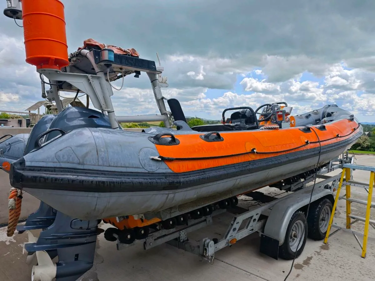 Atlantic 21 RIB + 2 x 70HP Yamaha 4 stroke Boat. - Image 2