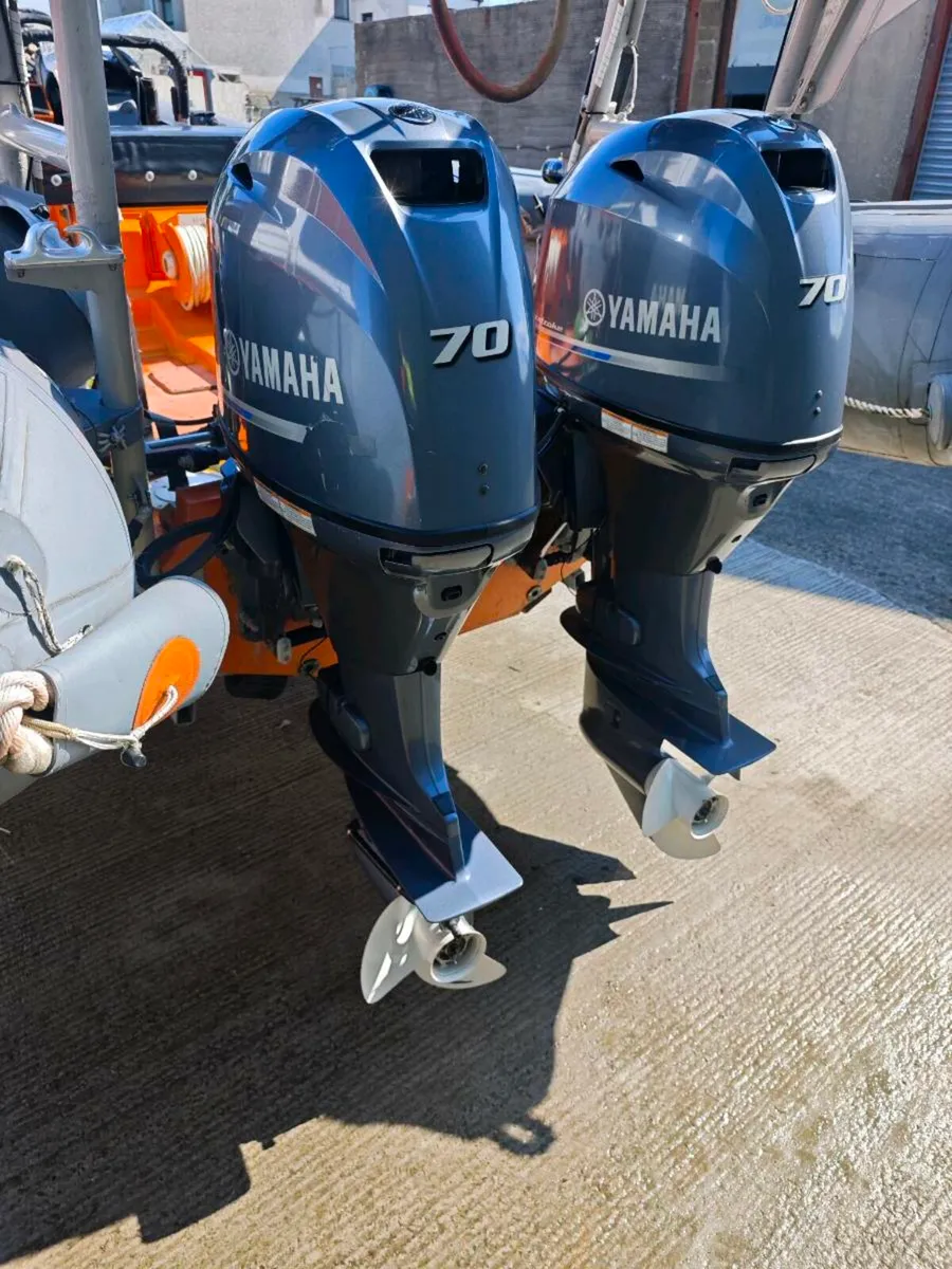 Atlantic 21 RIB + 2 x 70HP Yamaha 4 stroke Boat. - Image 4