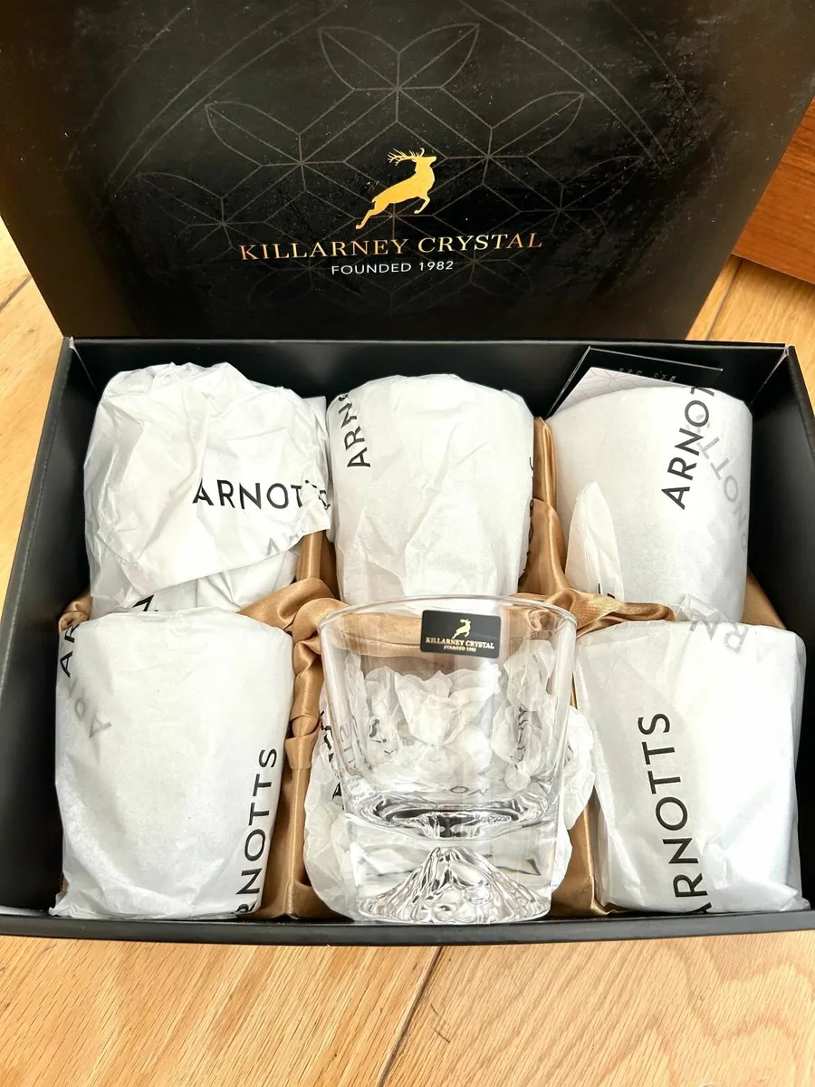 Killarney Crystal “Iceberg” DOF Glasses – Set of 6 - Image 2