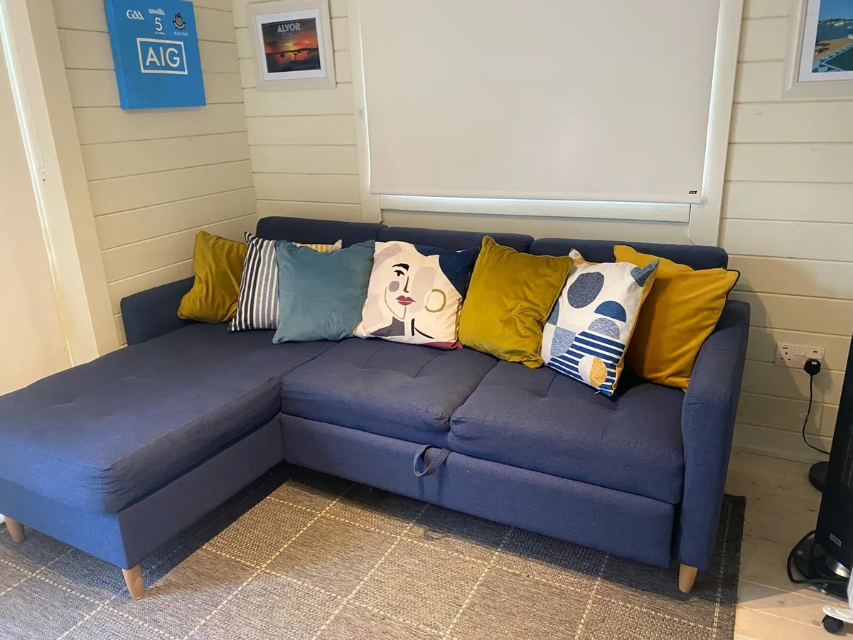 Corner Sofa Bed With Storage - Image 1