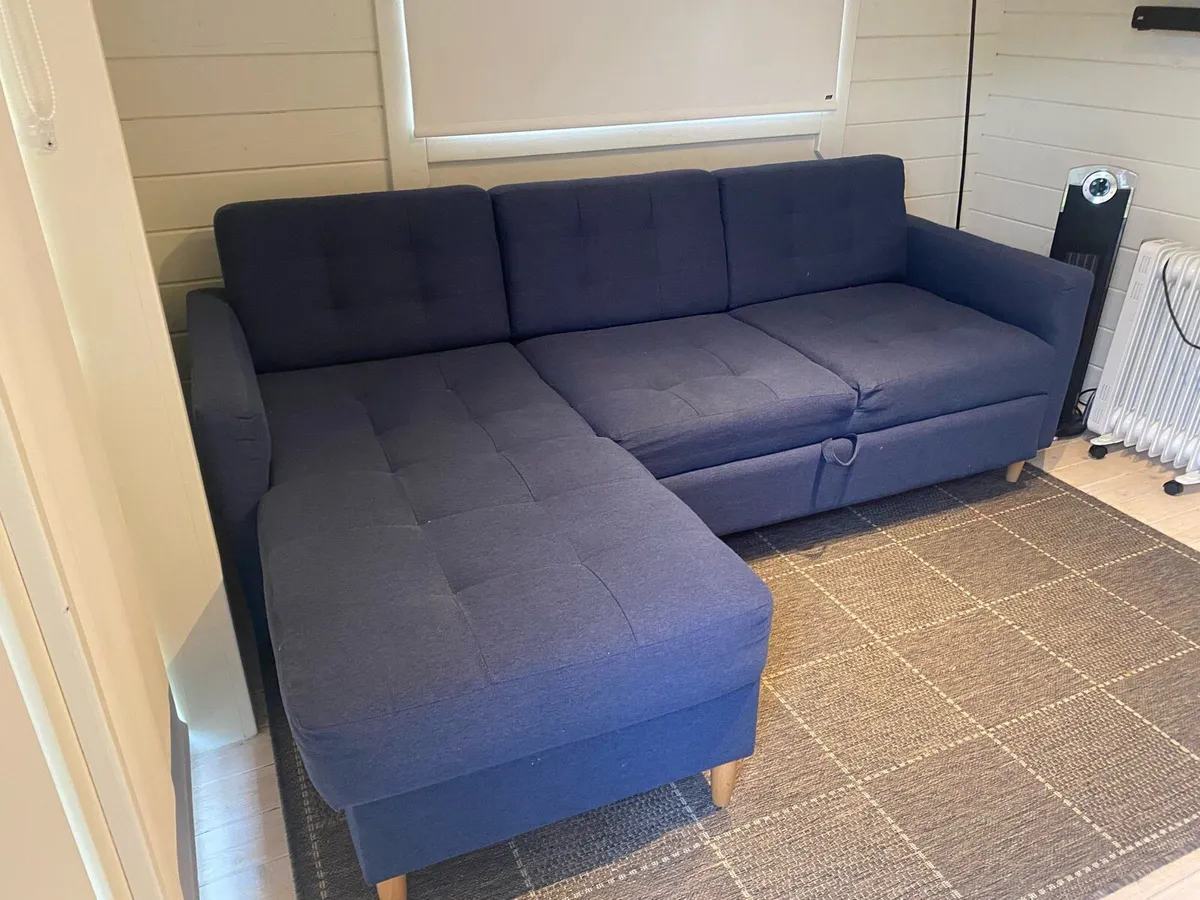 Corner Sofa Bed With Storage - Image 4