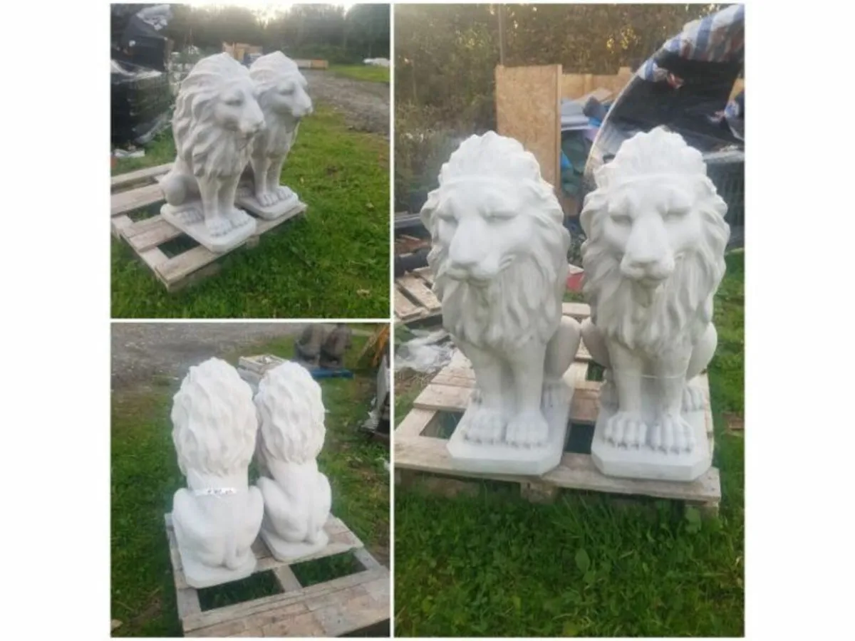 Pair of lions-GL-LA006