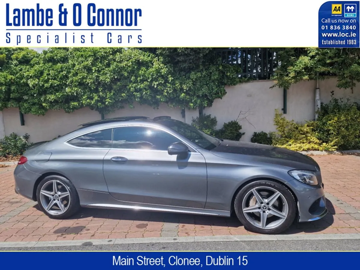 Mercedes-Benz C-Class C 220 D Coupe AMG Line Prem - Image 2