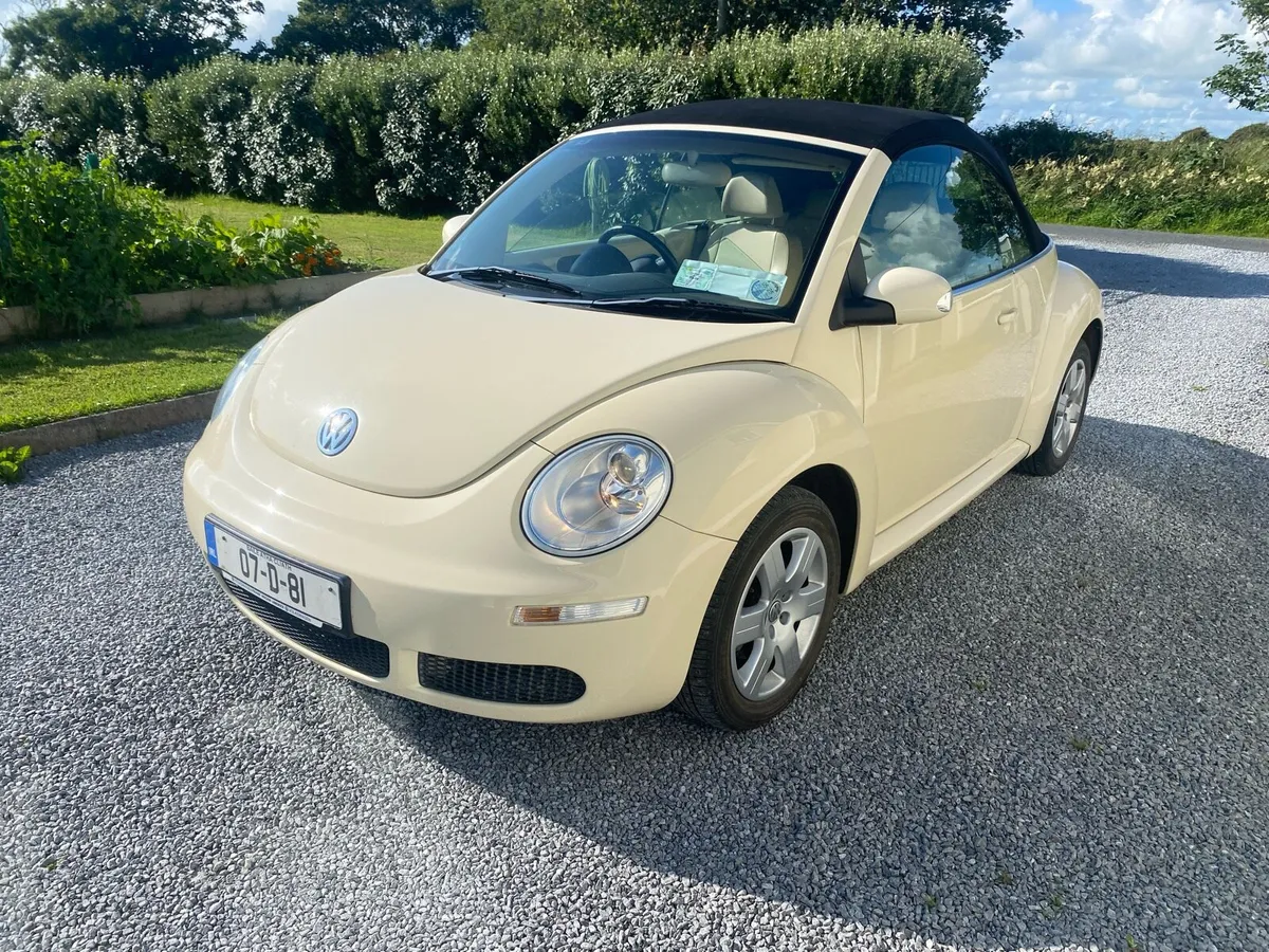 07 vw beetle convertible 74000 kms - Image 3