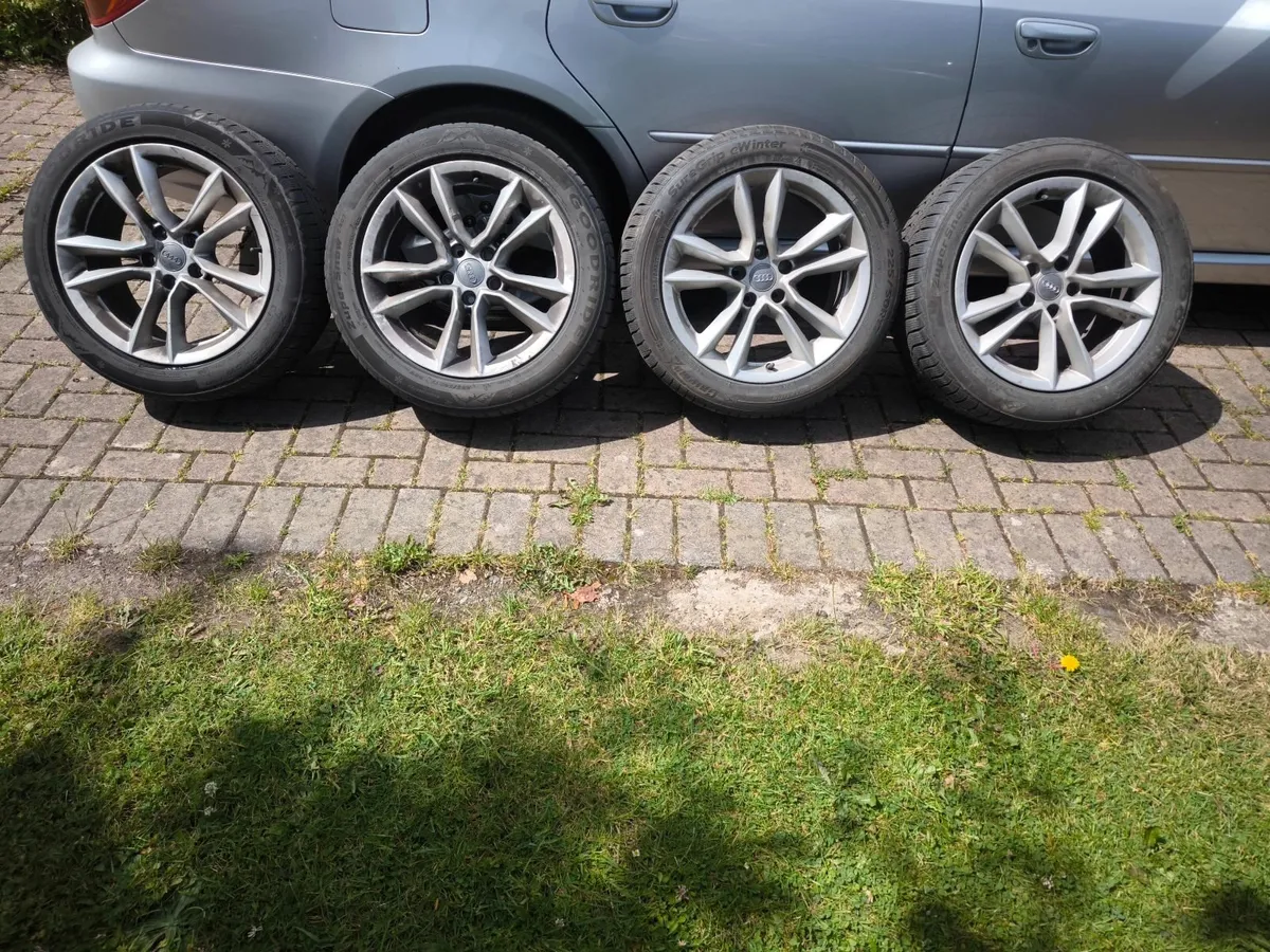AUDI A3 A4 A5 A6 wheels alloys 225/50/17 GoodTyres - Image 1