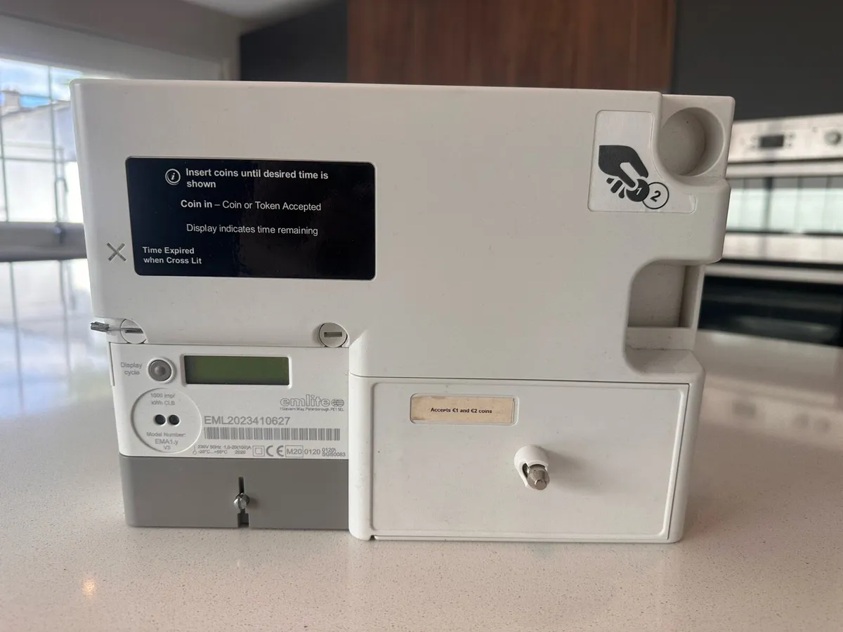 Emlite EMA1.y Coin Operated Electricity Meter