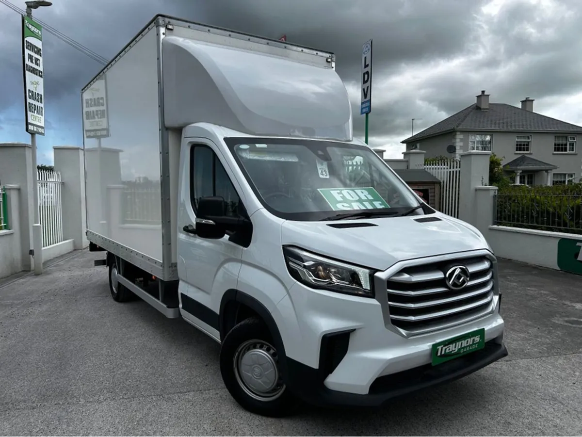 Maxus Deliver 9 L3 Single Wheel Luton Body AND 75 - Image 1
