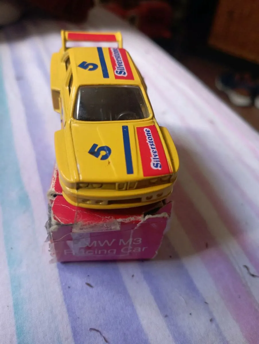 VINTAGE CORGI JUNIORS BMW M3 RACING CAR - Image 1