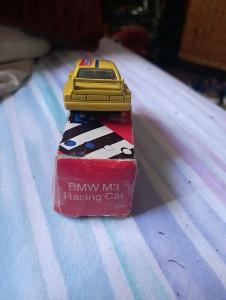 VINTAGE CORGI JUNIORS BMW M3 RACING CAR - Image 3