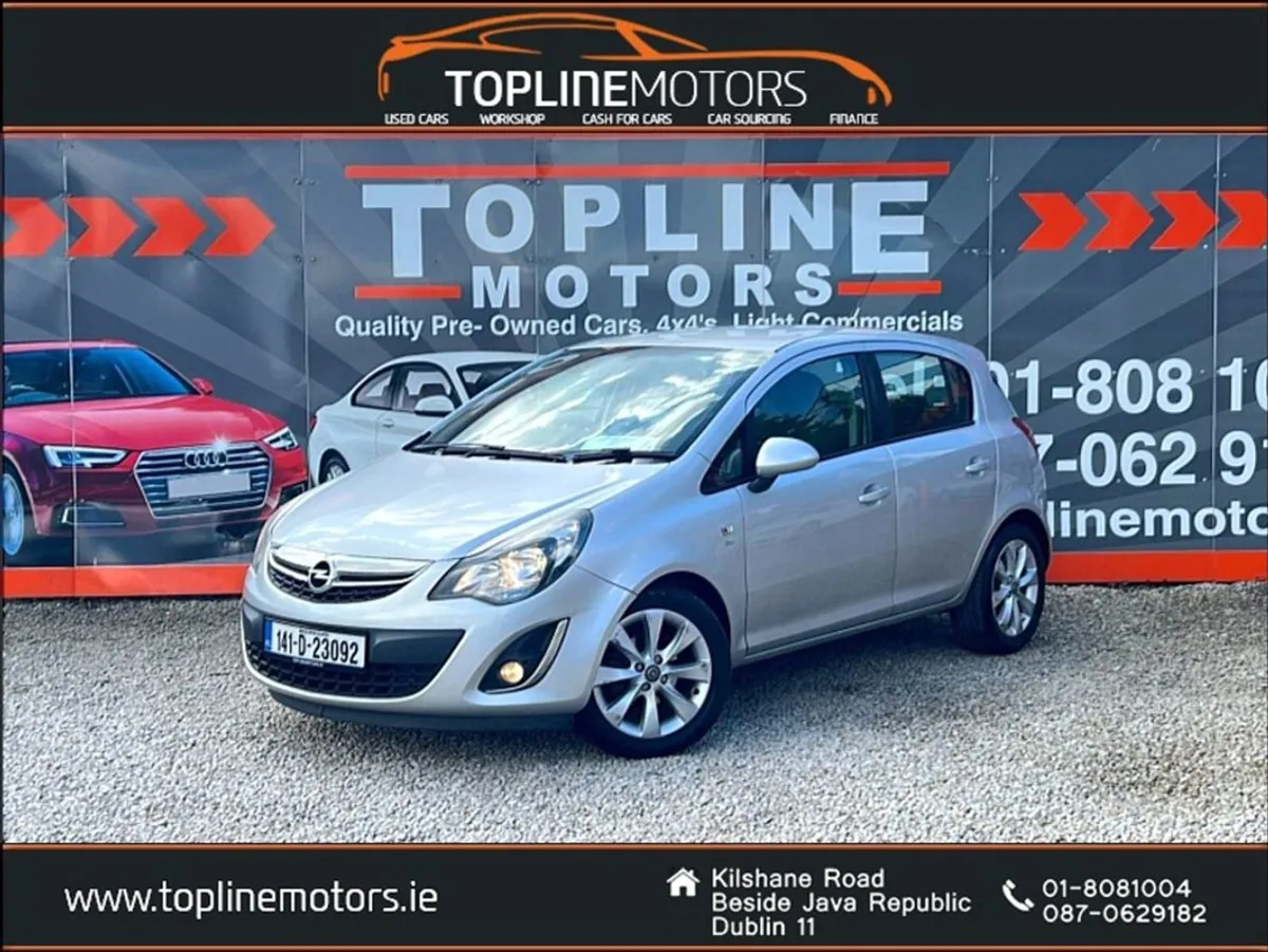 Opel Corsa  excite 1.2i//new Nct//serviced//clean - Image 1