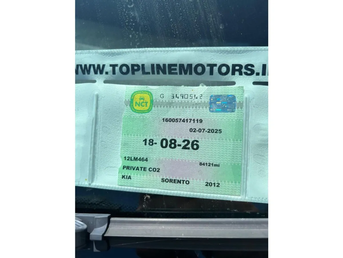Kia Sorento //2.2 Crdi//7 Seater//new Nct//low Mi - Image 4