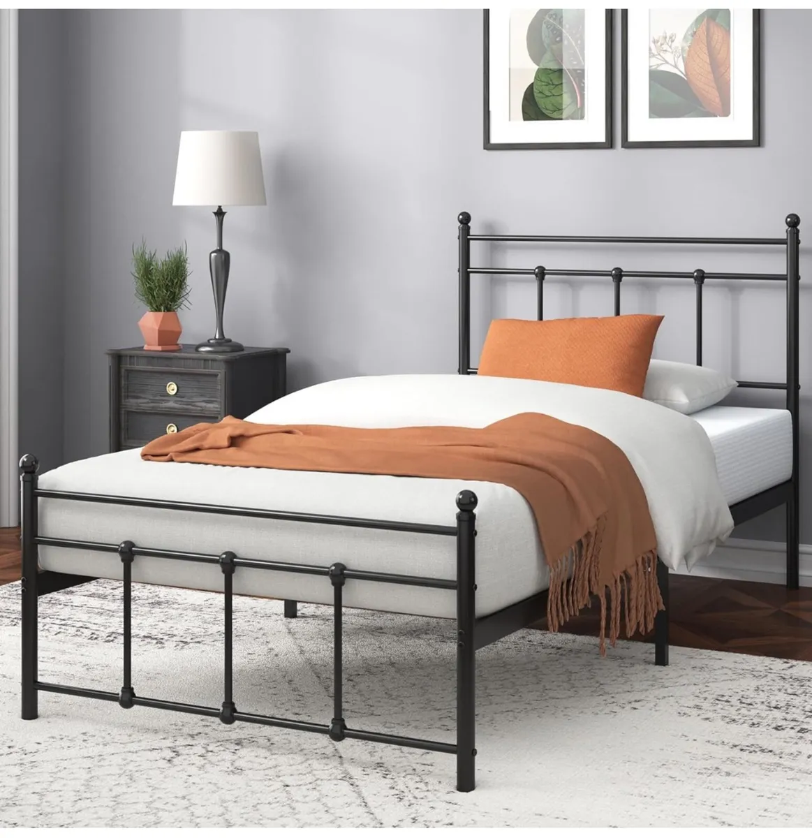 Single Bed Frame Bed 90x190 cm - Image 1