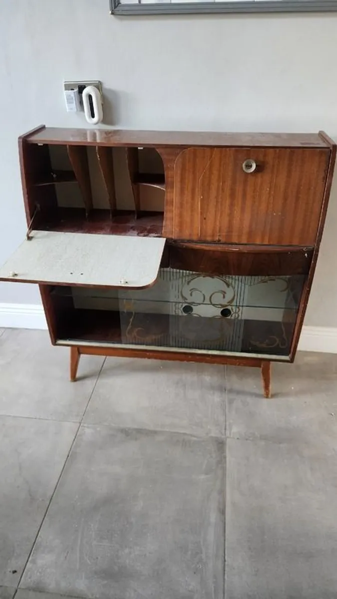 Vintage Drinks cabinet bar cocktail  furniture - Image 1
