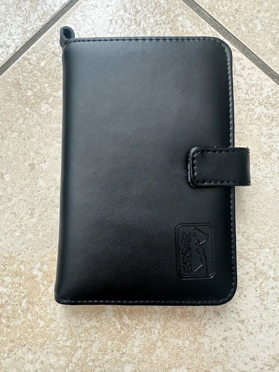 Leather Golf Scorecard Book - Image 3