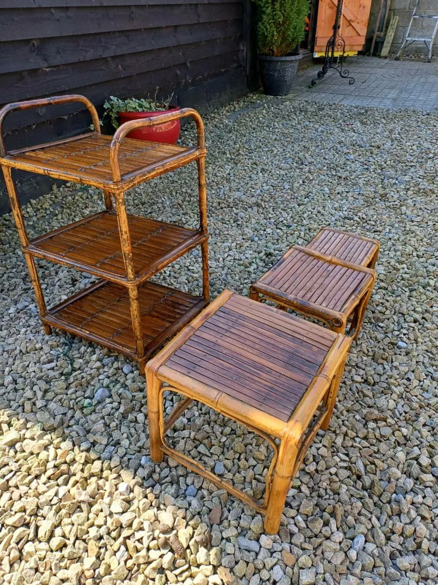 Vintage Wicker Set - Image 2