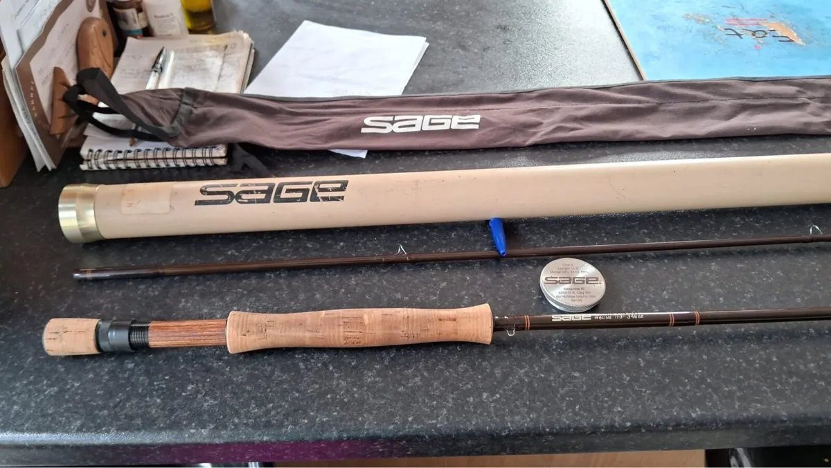 Sage 2 piece fly rod - Image 1
