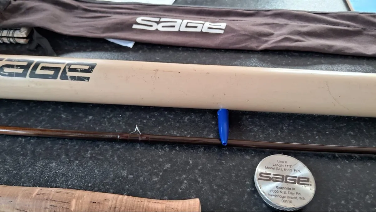 Sage 2 piece fly rod - Image 2