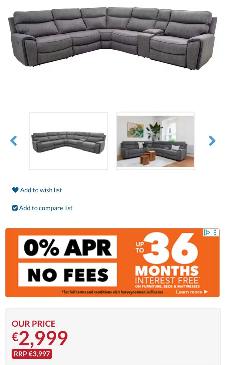 Couch (dark brown) - Image 2