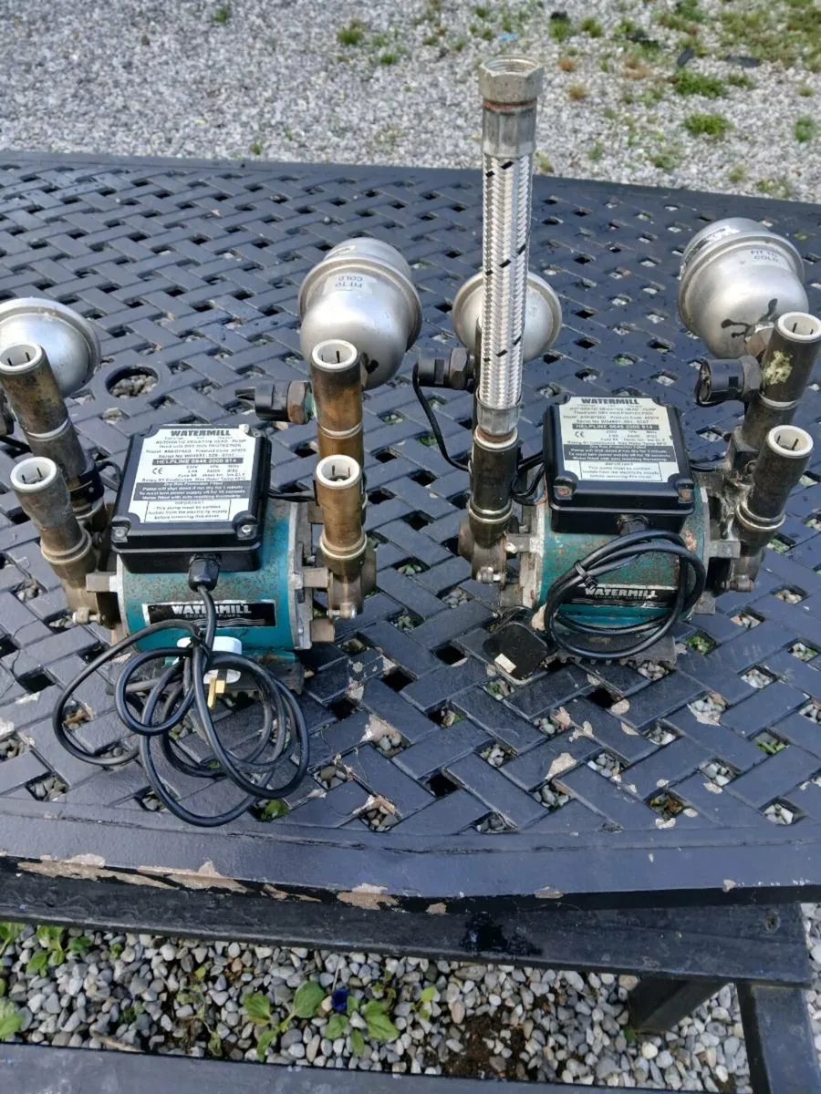 Watermill shower pumps working perfect pm - Image 1