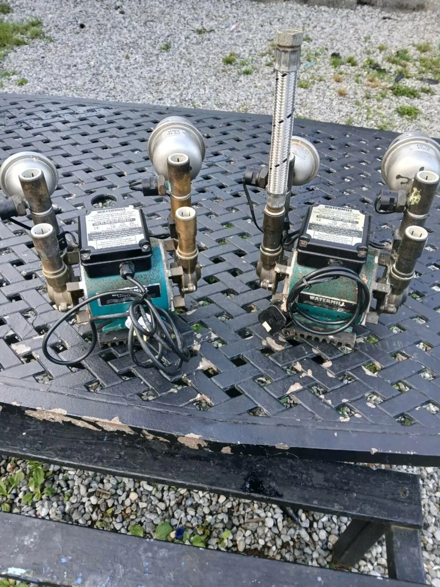 Watermill shower pumps working perfect pm - Image 3