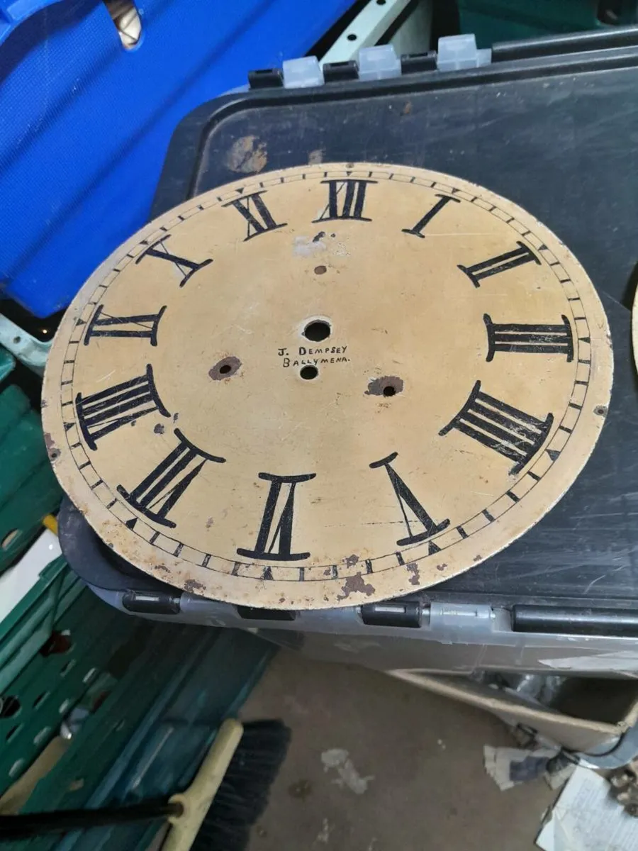 Antique clock parts - Image 1