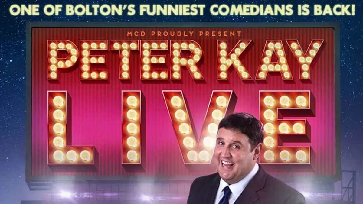 Peter Kay Tickets x2 - Saturday 12th July