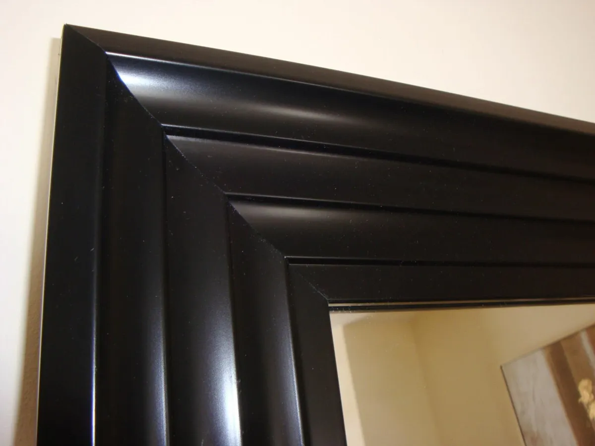 Mirror large border frame mirror 90 x 120 cm - NEW - Image 4