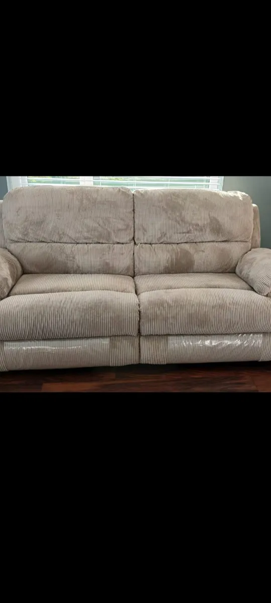 3 and 2 seater recliner couches - Image 2