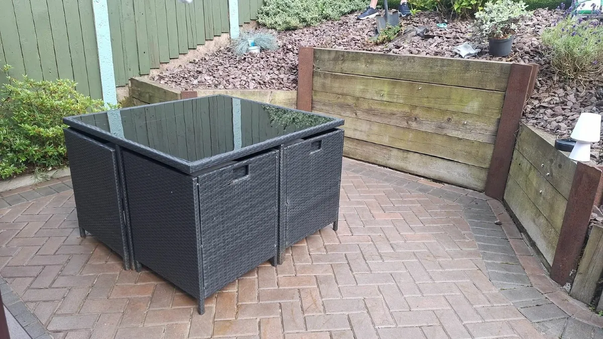 Cube Garden furniture Rattan - Image 2