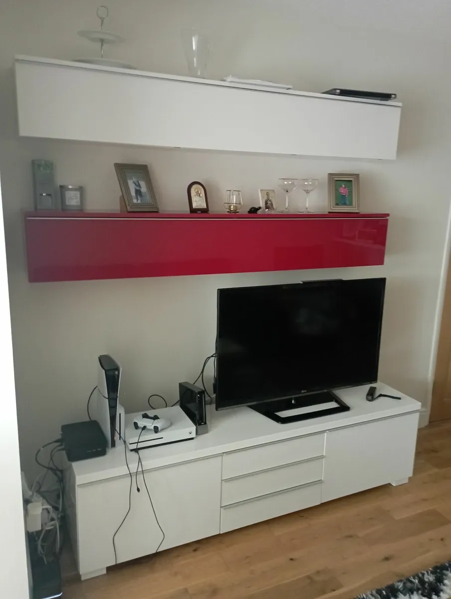 Tv stand and two wall units - Image 3