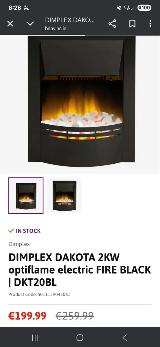 electric fire - Image 2