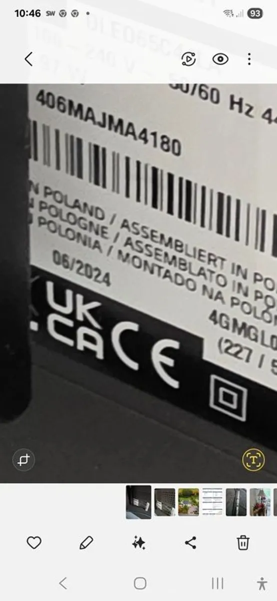 lg 65in c4 oled - Image 3