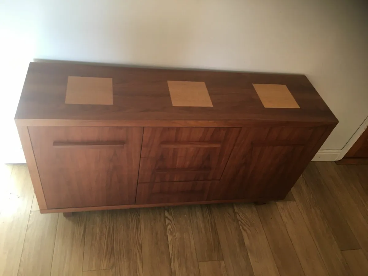 Dining Table and a side board - Image 1