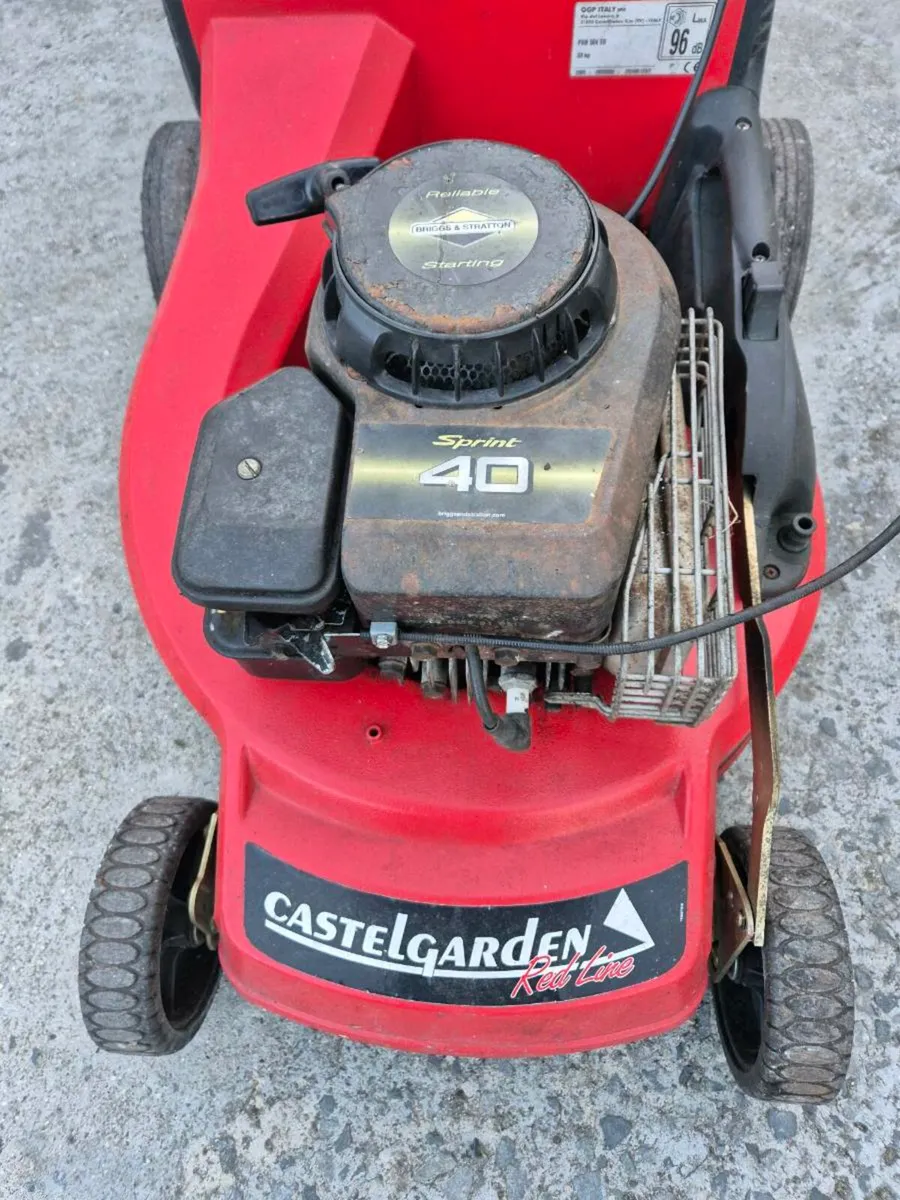 Castlegarden push lawnmower - Image 2