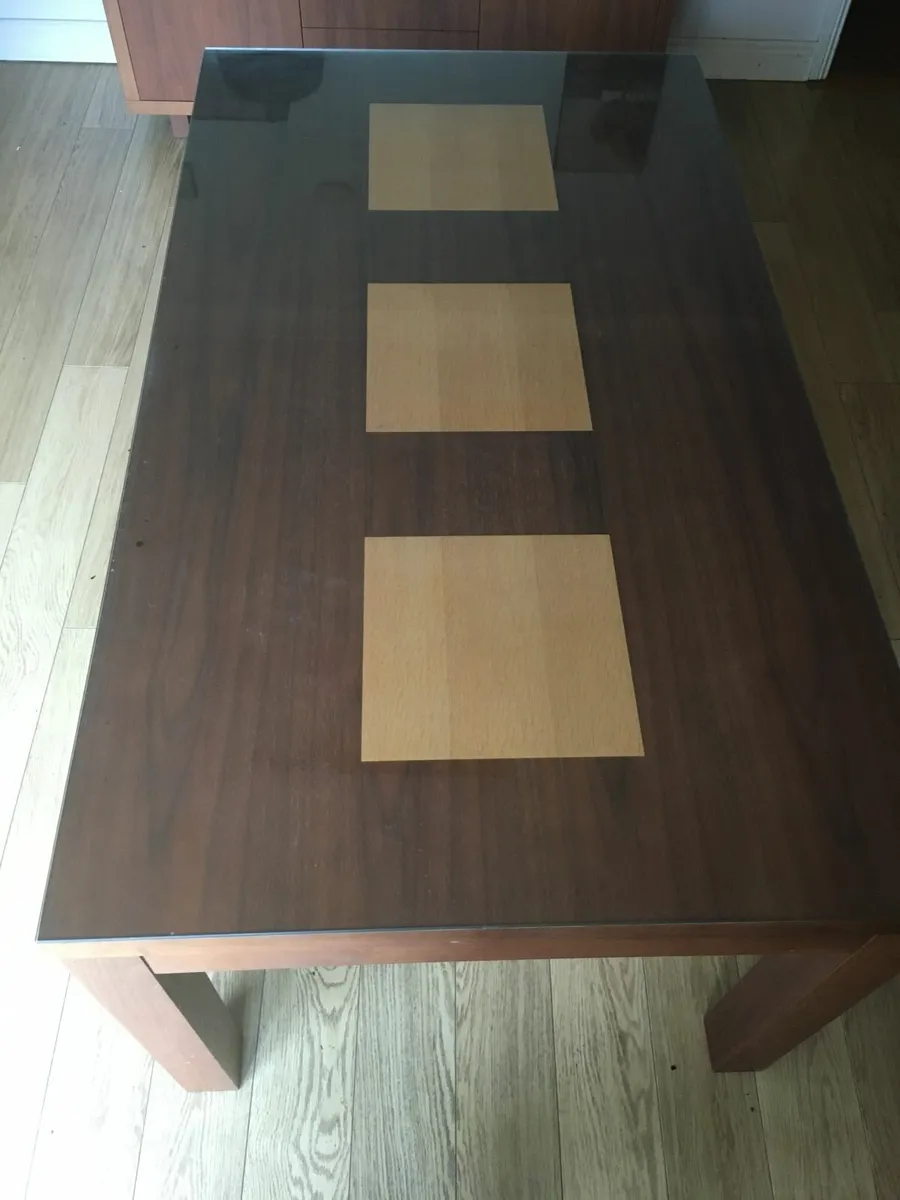 Dining Table and a side board - Image 2