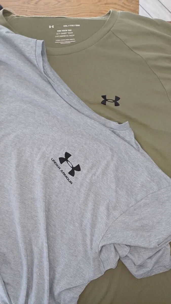 mens t shirts Tommy hilfiger under armour north face moncler - Image 4