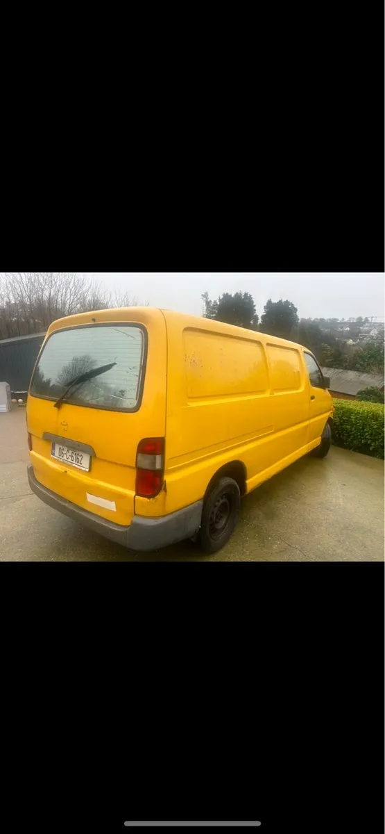 2006 Toyota hiace d4d test until 08/25 - Image 1