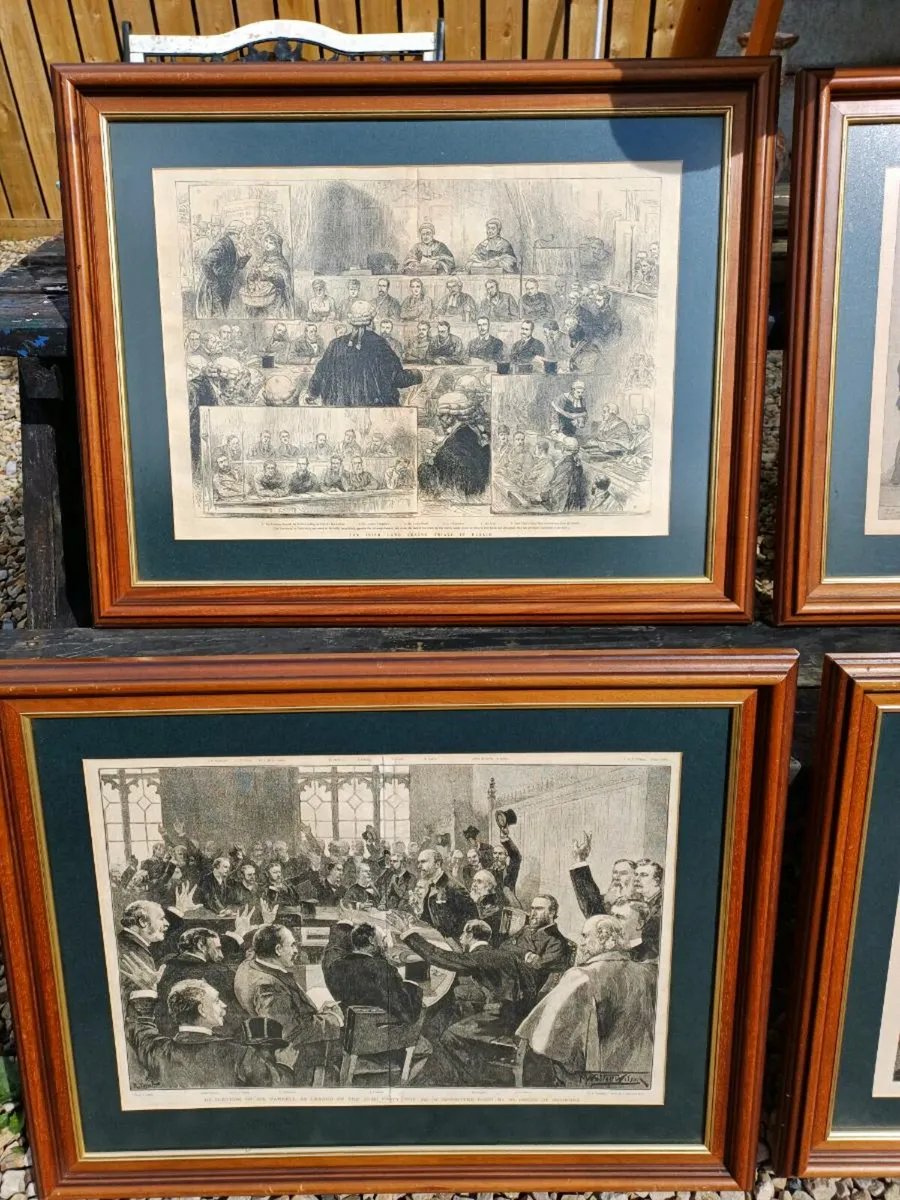 Antique Irish History Pictures - Image 4