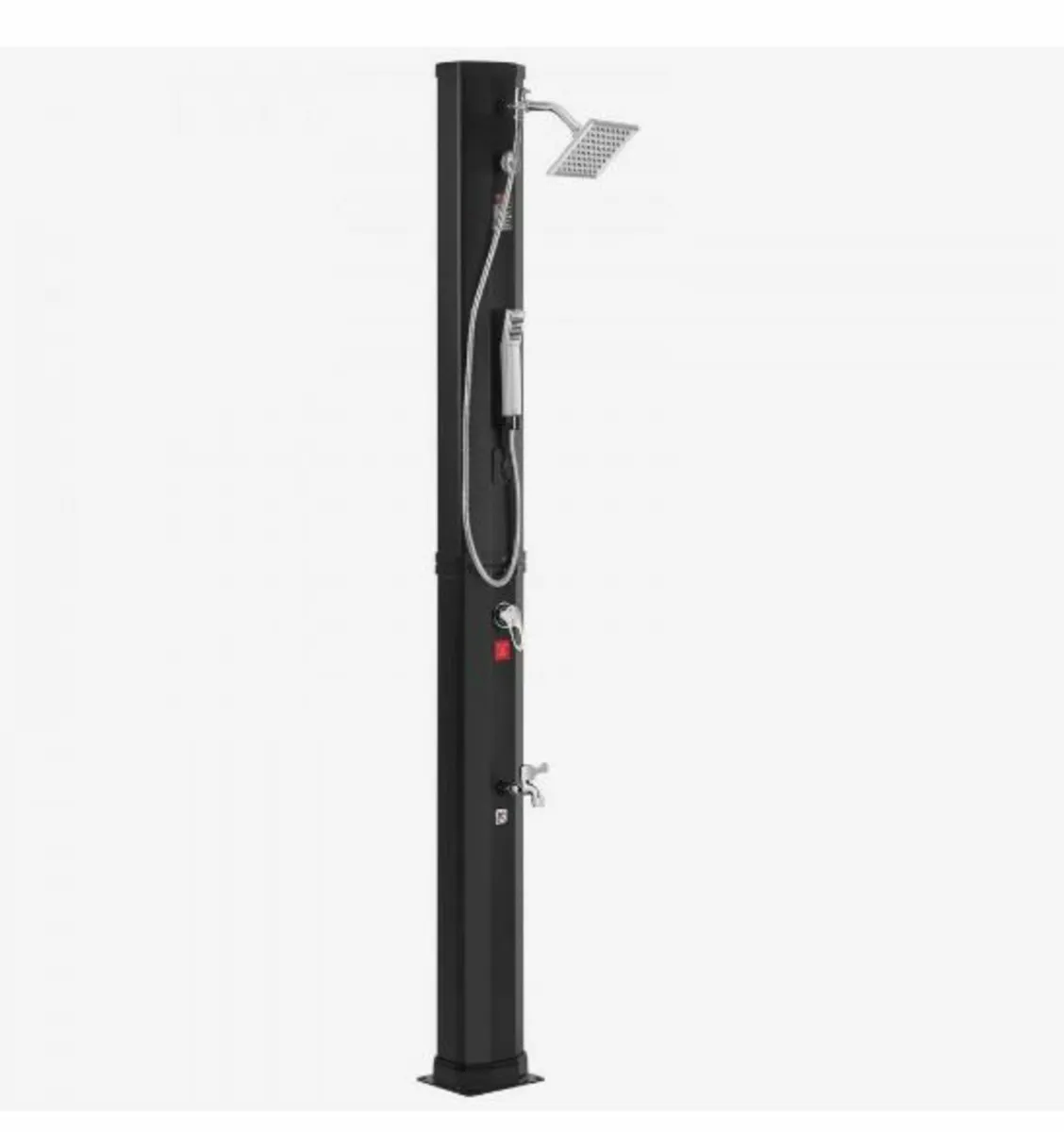 Outdoor Solar Heated Shower, 40L - Image 1
