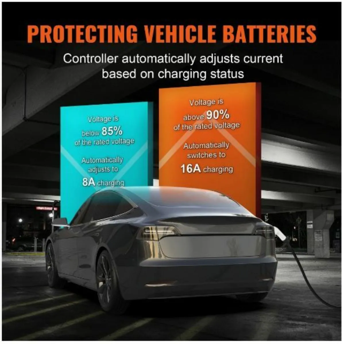 Portable EV Charger Type 2, 16A 3.7kW, Electric - Image 2