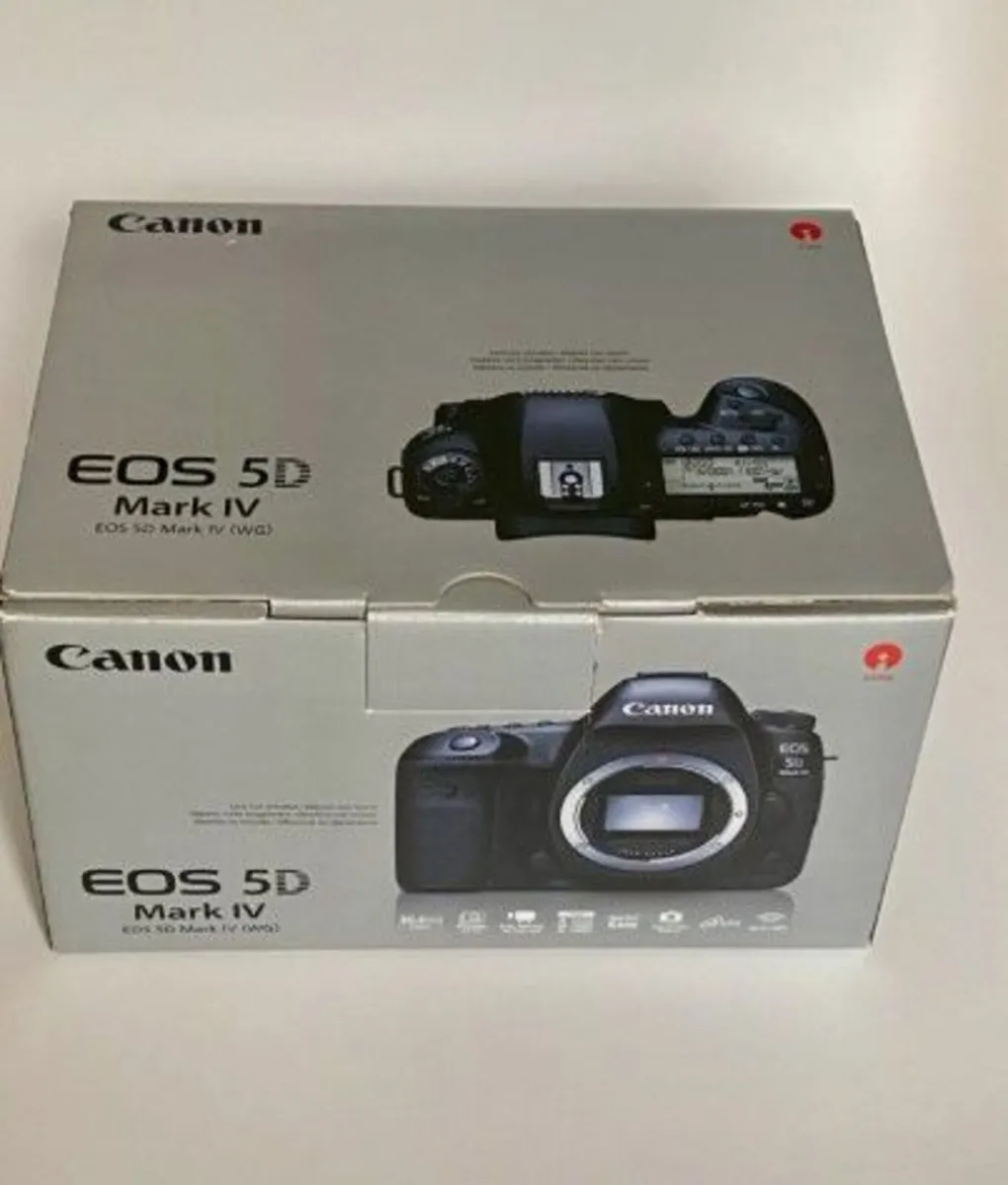 Canon EOS 5D Mark IV 30.4MP Digital Camera - Black - Image 1
