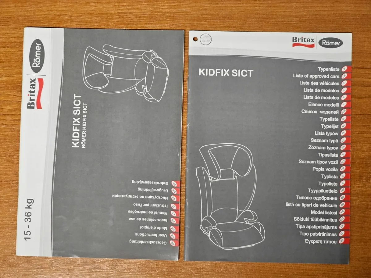 Britax Romer KIDFIX SICT kids car seat - Image 3
