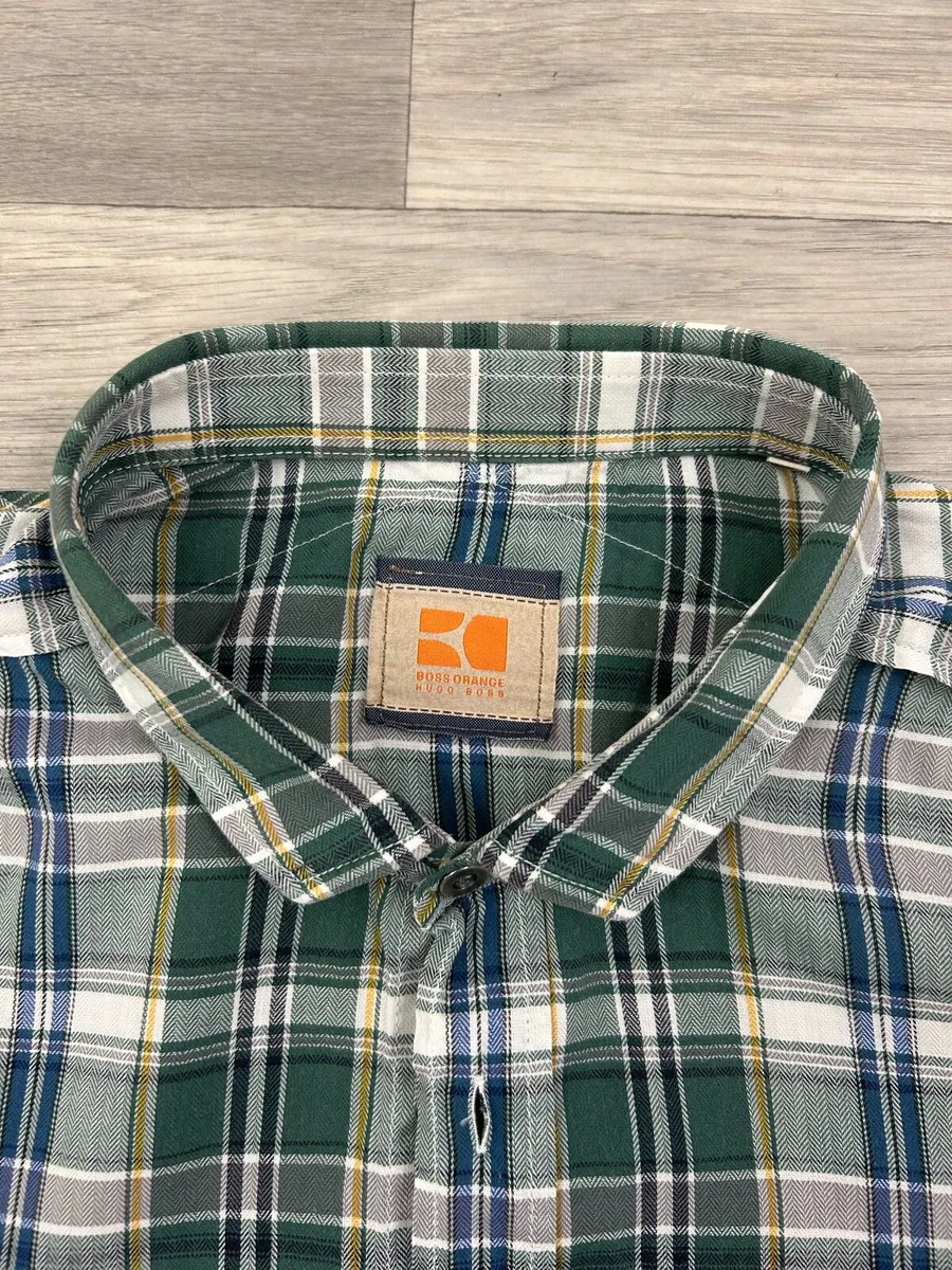 Hugo Boss Check Shirt Mens XL - Image 4