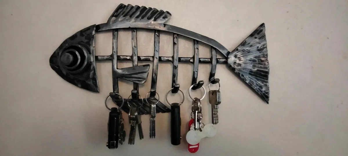Key hanger fish. Handicraft - Image 3