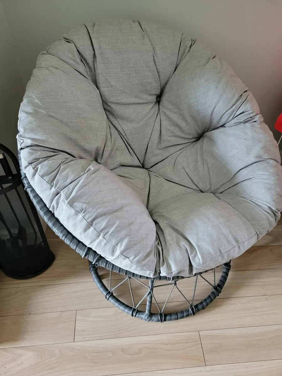 Garden rattan chairs