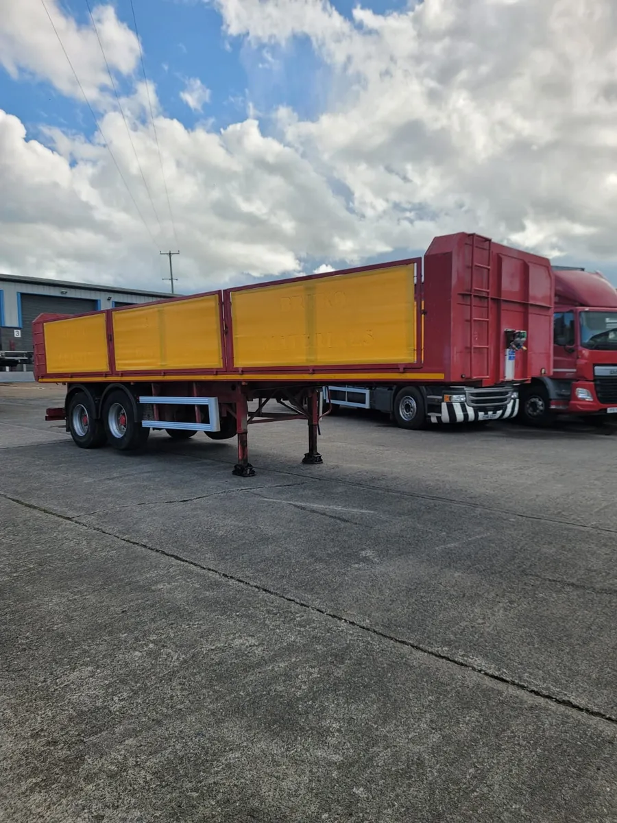 M&G 30 foot flat Moffet Mounty kit lift axle - Image 2