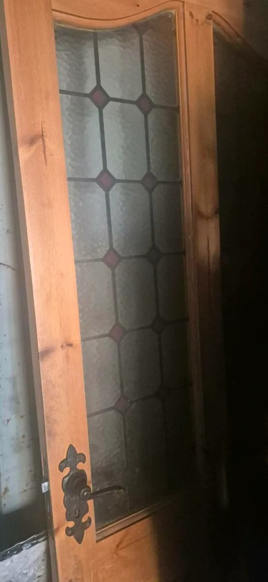 2 Internal stained glass doors - Image 2
